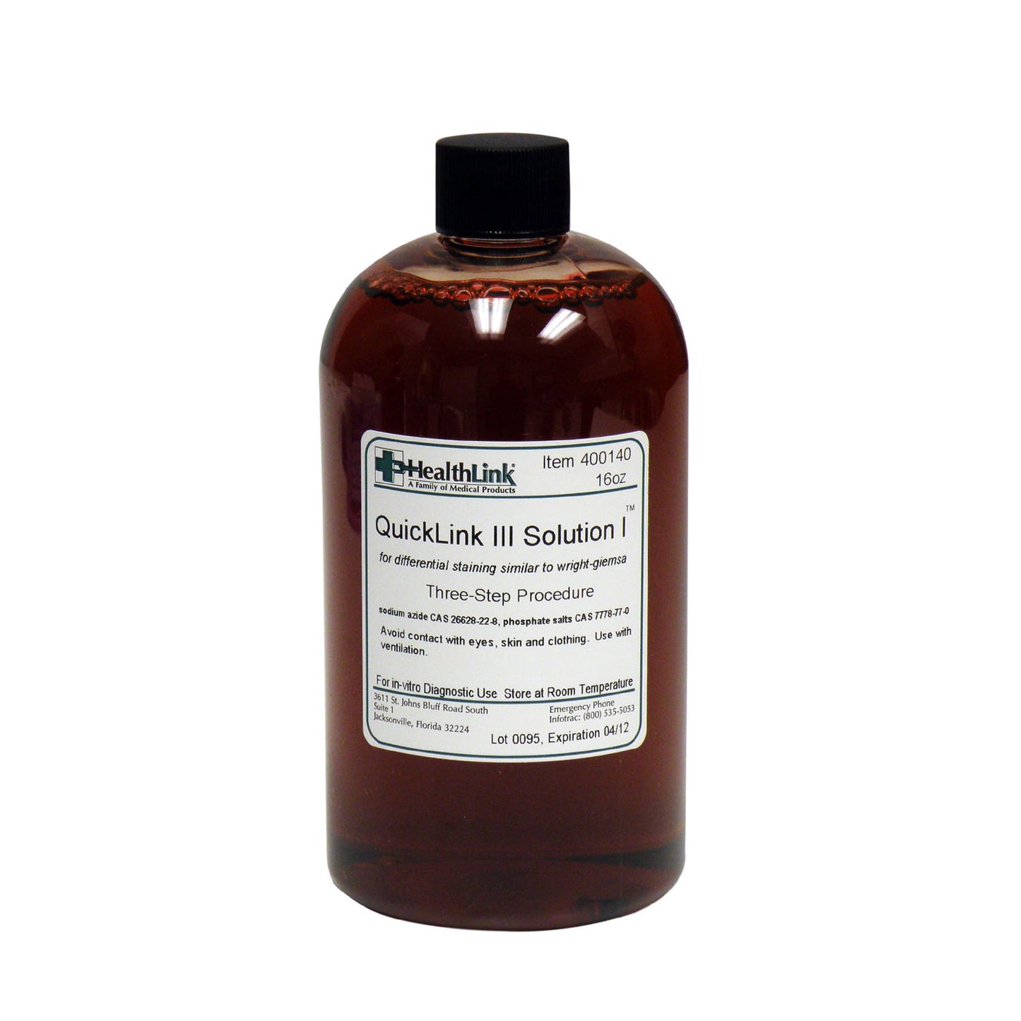 Quicklink III, Solution I, 16 oz (Item is Non-Returnable) (US Only)