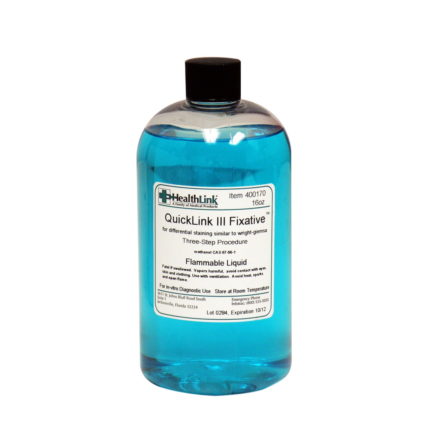 Quicklink III, Fixative, 16 oz (Item is Non-Returnable) (US Only) (Item is considered HAZMAT and cannot ship via Air or to AK, GU, HI, MP, PR, VI)