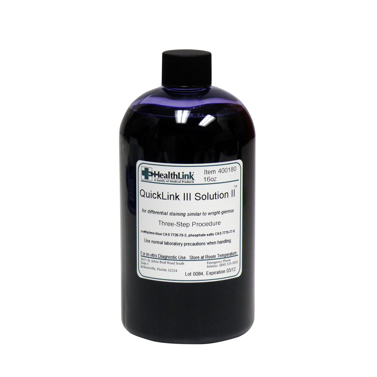 Quicklink III, Solution II, 16 oz (Item is Non-Returnable) (US Only)