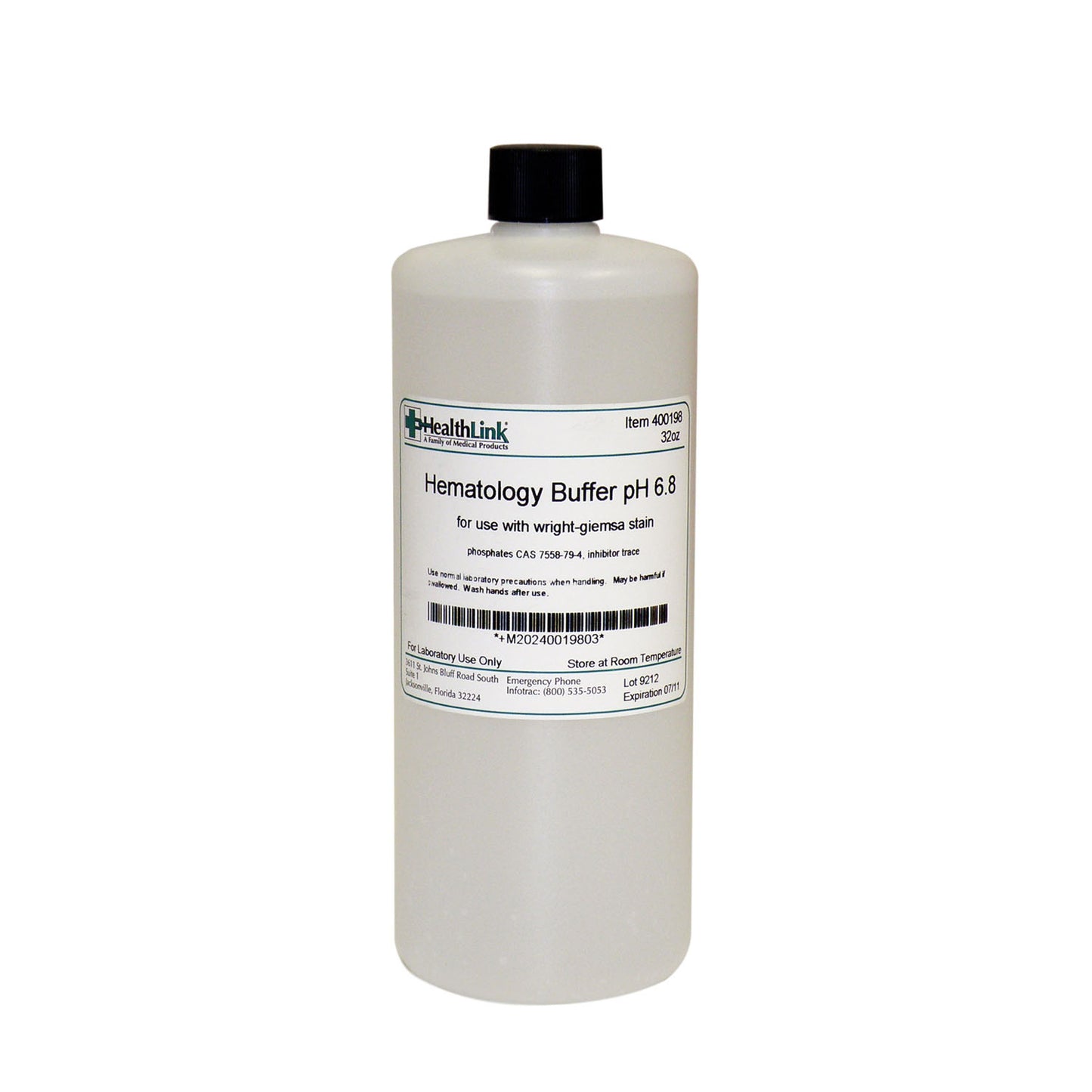 Hematology Buffer, 6.8pH, 32 oz (Item is Non-Returnable) (US Only) 