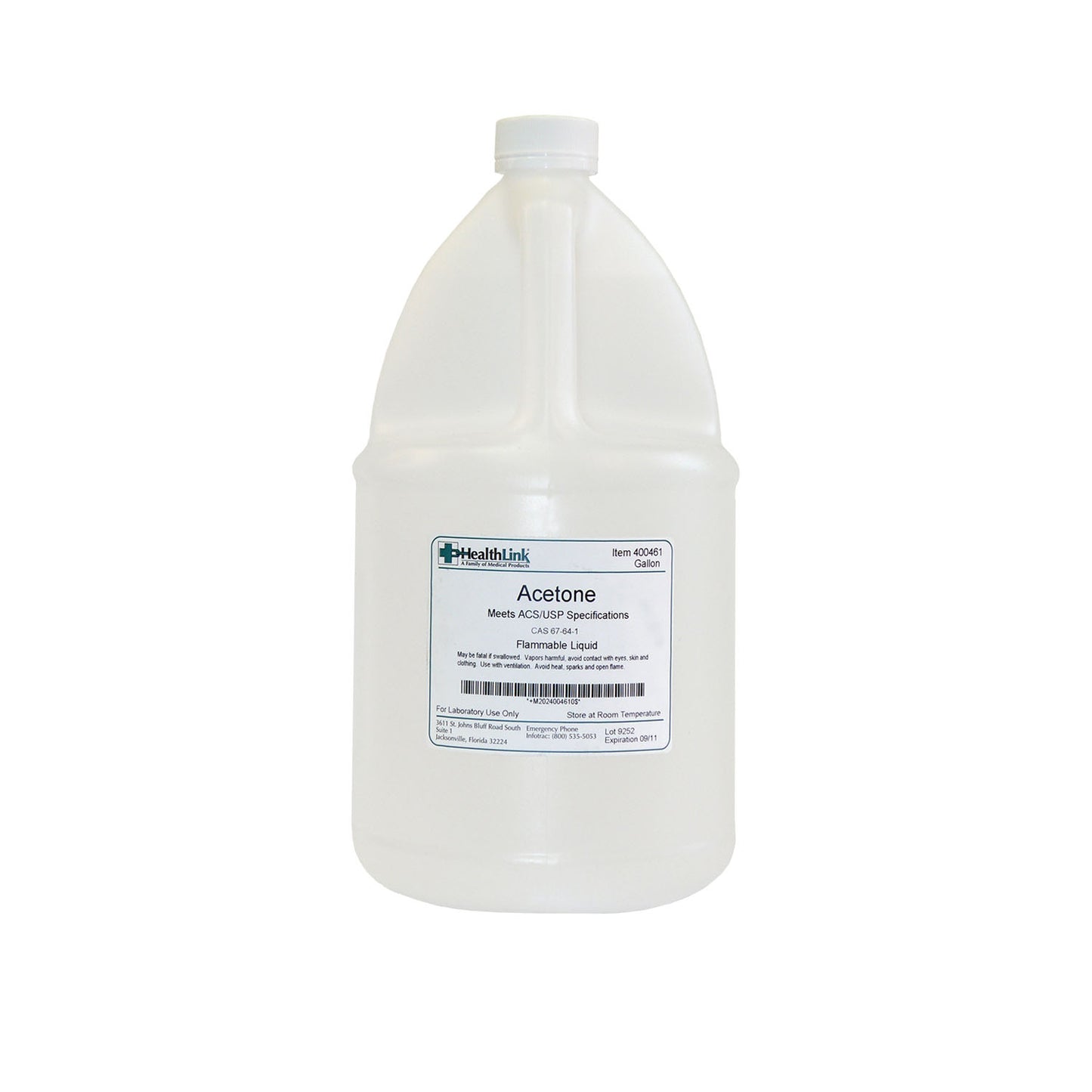 Aceton, Gallon (Item is Non-Returnable) (US Only) (Item is considered HAZMAT and cannot ship via Air or to AK, GU, HI, MP, PR, VI)