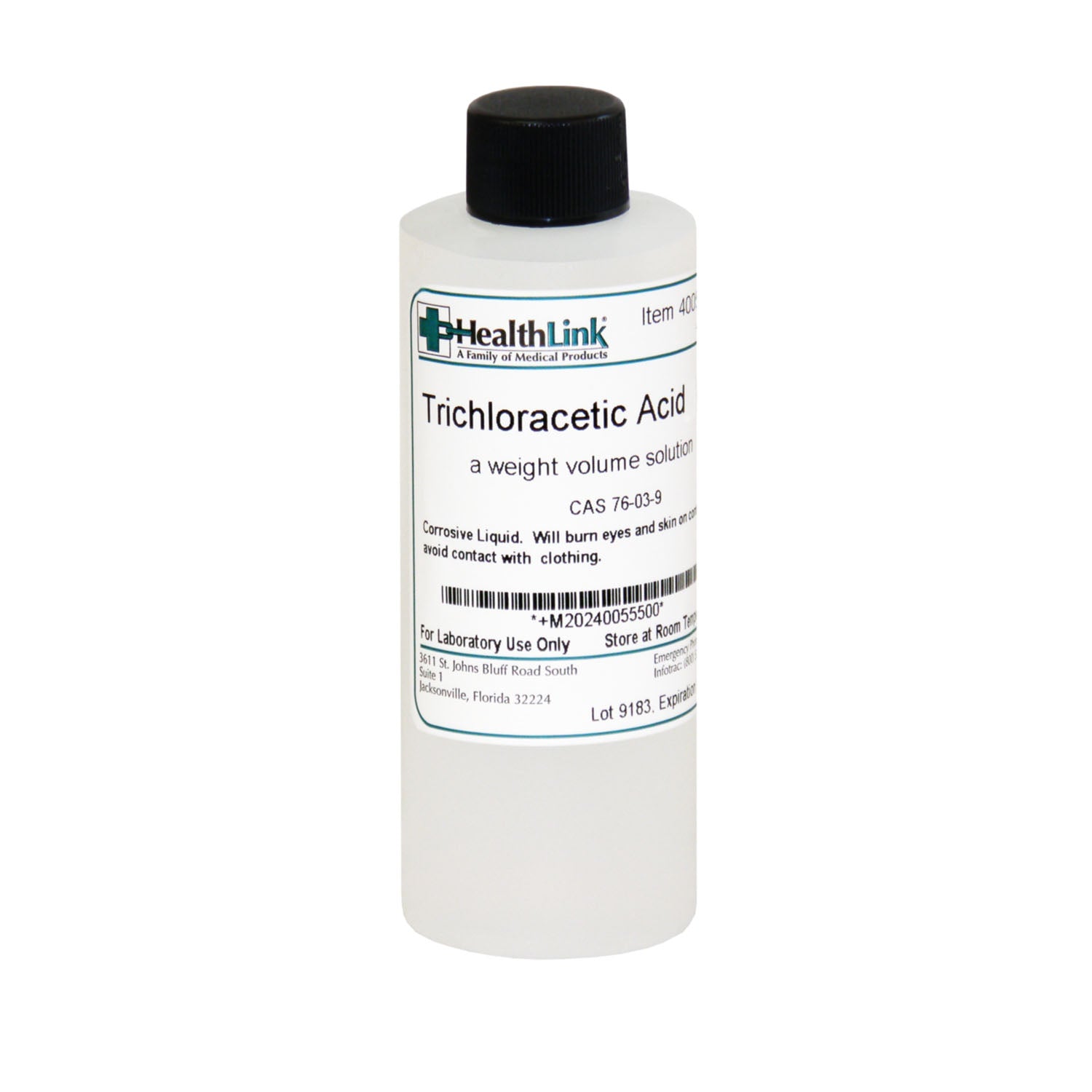 Trichloroacetic Acid, 30%, 4 oz (Item is Non-Returnable) (US Only) (Item is considered HAZMAT and cannot ship via Air or to AK, GU, HI, MP, PR, VI)