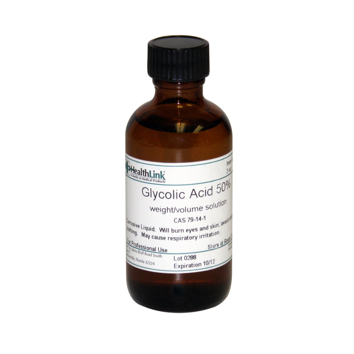 Glycolic Acid, 50%, 2 oz (Item is Non-Returnable) (US Only) 