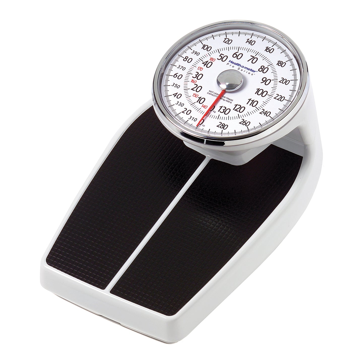 Mechanical Floor Scale, 400 lb/180 kg Capacity, 12_" x 11" x 3" Platform Dimensions (DROP SHIP ONLY)