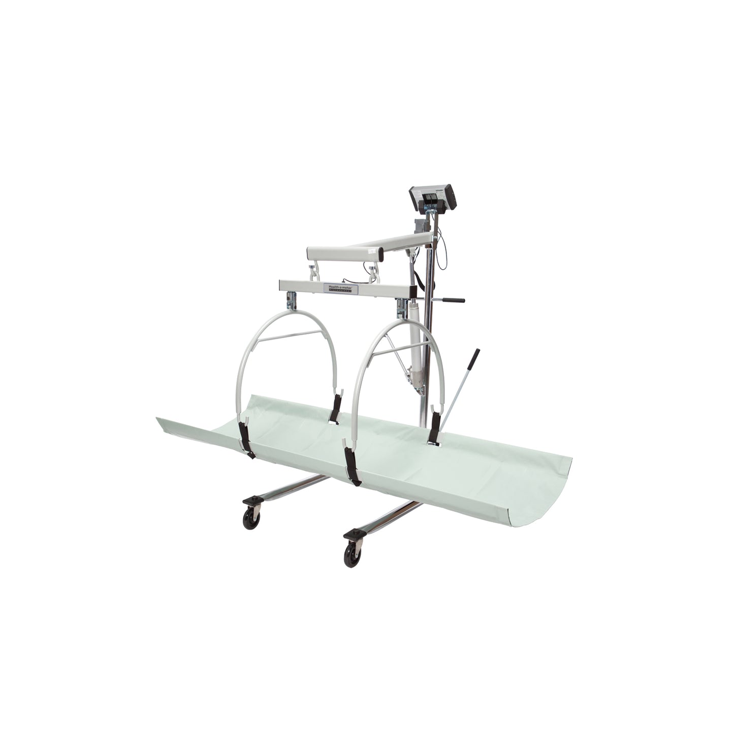 Digital In-Bed/ Stretcher Scale, Capacity: 400 lbs/181 kg, Resolution: 0.2 lb/0.1kg, Stretcher Dimension: 70 1/2" W x 30 "D, Connectivity via USB, 1 1/2" High-Contrast Color TFT-LCD Display, 120V Adapter (included) or (6) AA Batteries (not included) (DROP SHIP ONLY)