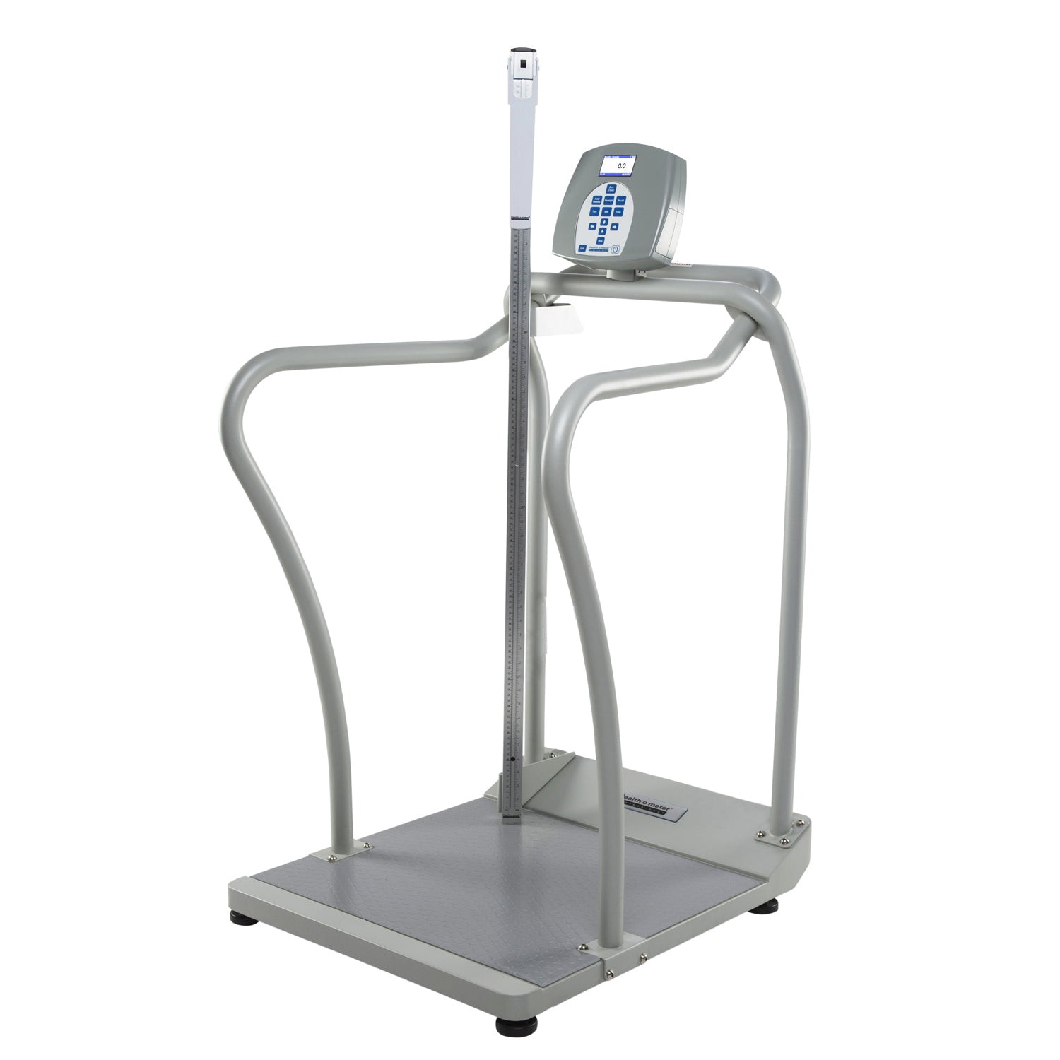 Digital Platform Scale with Handrails & Height Rod, 1000 lb Capacity, ADPT30 (DROP SHIP ONLY)
