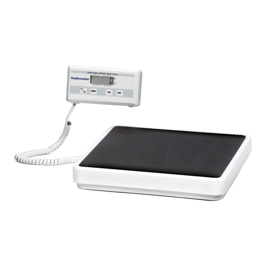 Digital Floor Scale with Remote Display & Serial Port, Power Adapter ADPT40 Included, 400 lb Capacity (DROP SHIP ONLY)