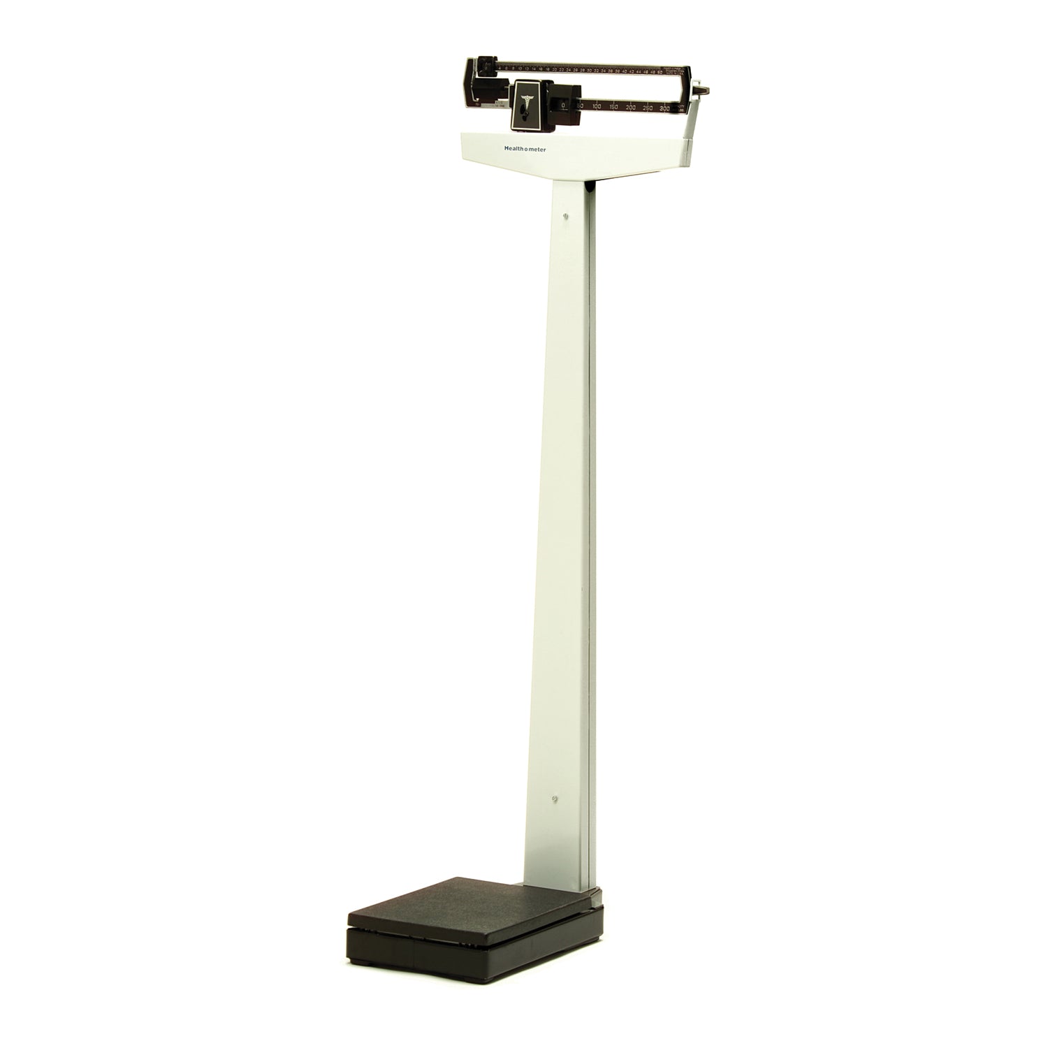 Mechanical Beam Scale with Fixed Poise Bar, Wheels & Counterweights, 490 lb/210 kg Capacity (DROP SHIP ONLY)