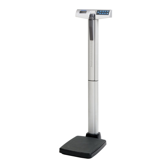 Digital Eye-Level Stand-On Scale with Height Rod, Power Adapter ADPT31 Included, 660 lb/300 kg Capacity, EMR Connectivity via Optional Pelstar Wireless Technology, (DROP SHIP ONLY)