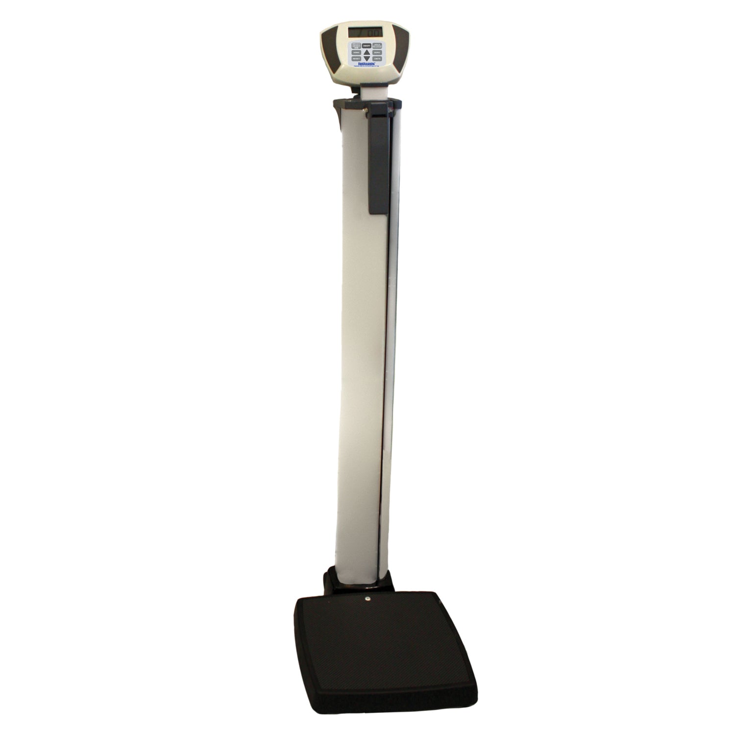 Digital Scale, Heavy Duty Eye-Level with Integral Digital Height Rod, EMR Connectivity via USB, 120V Adapter or 6-C Cell Batteries (Not included), Capacity 600 lbs/300kg, Resolution 0.2 lb/0.1kg, Platform Dimensions 14_ x 14_" x 2 5/8" (DROP SHIP ONLY)