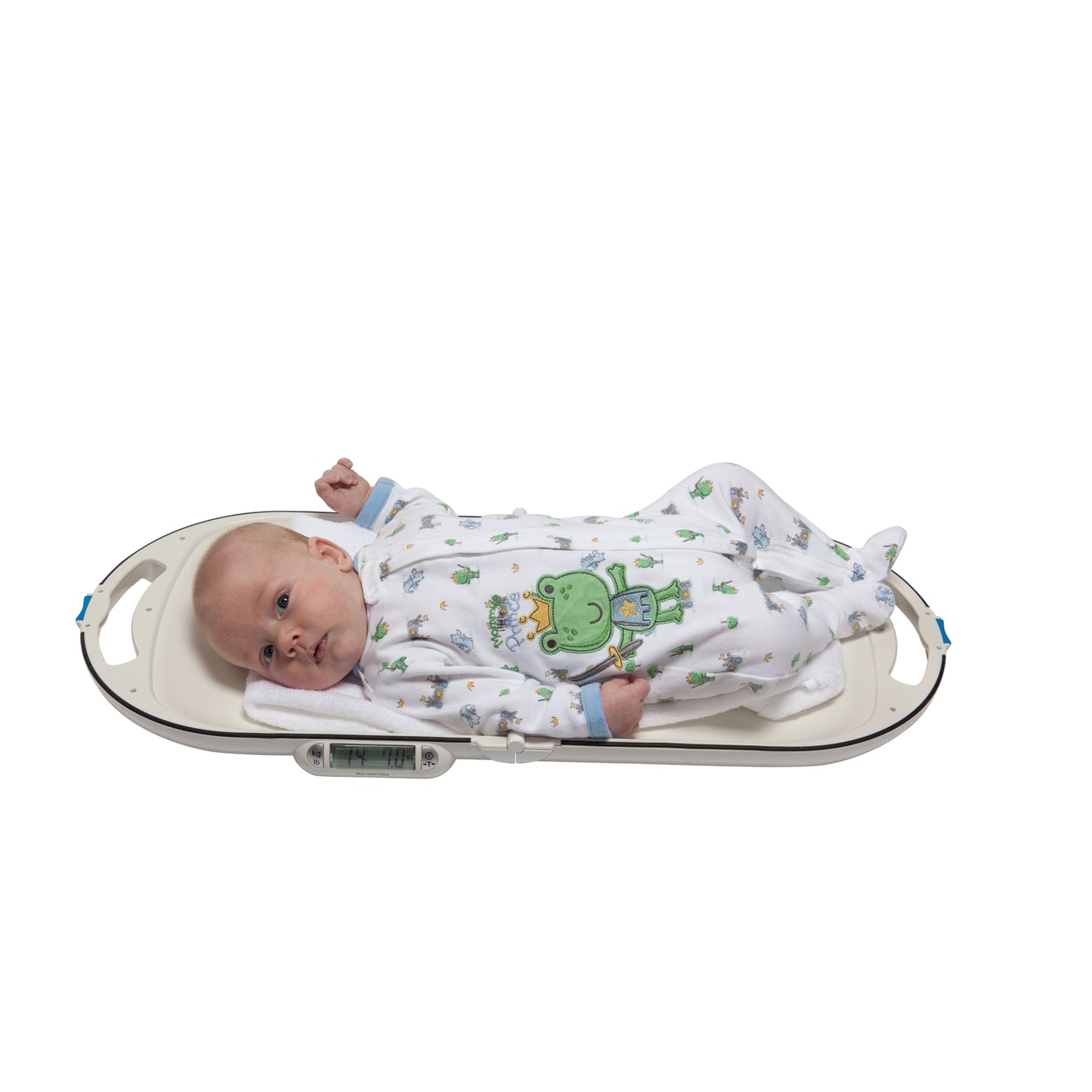 Portable Digital Scale, 33 lb/15 kg Capacity, 23_" x 11" x 7/8" Tray Dimension in Open Position, AAA Batteries, Optional Carrying Case