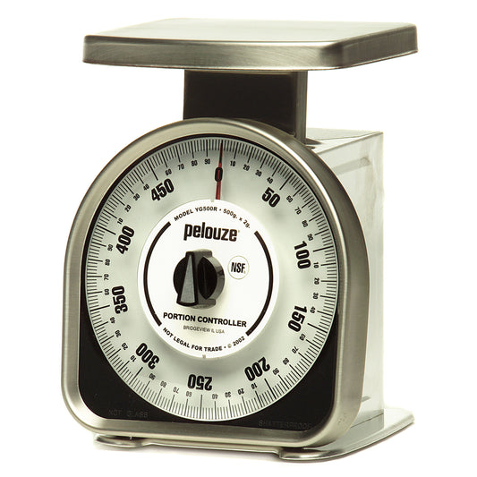 Mechanical Diaper/ Small Platform Scale, Stainless Steel Weighing Surface, Lightweight & Portable, 500g Capacity, 2g Graduation