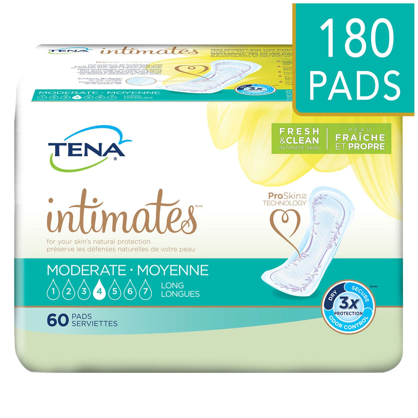 Pads, Extra Coverage, Moderate, 12" Length, 60/pk, 3 pk/cs (Continental US Only)