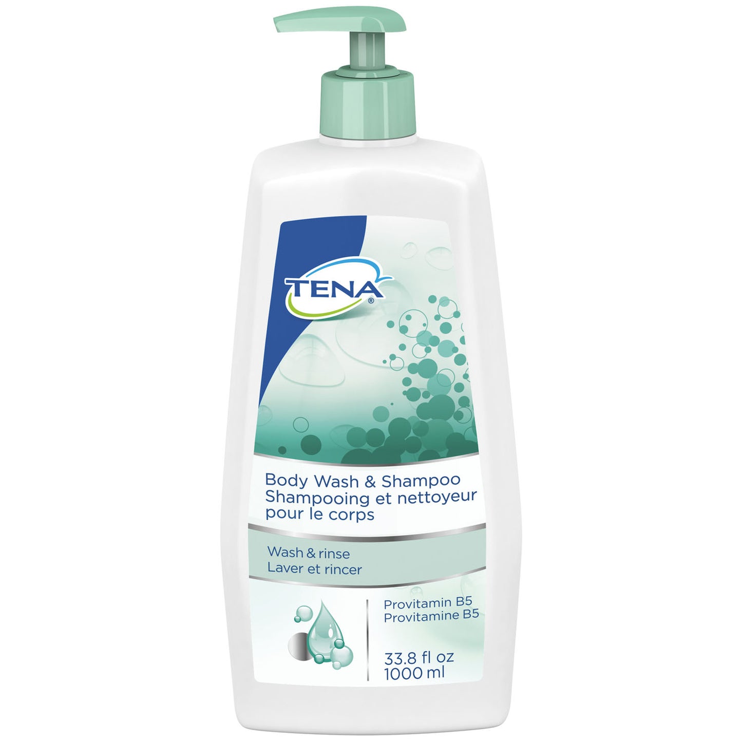 Body Wash & Shampoo, 33.8 fl oz Pump Bottle, 8/cs (Continental US Only)