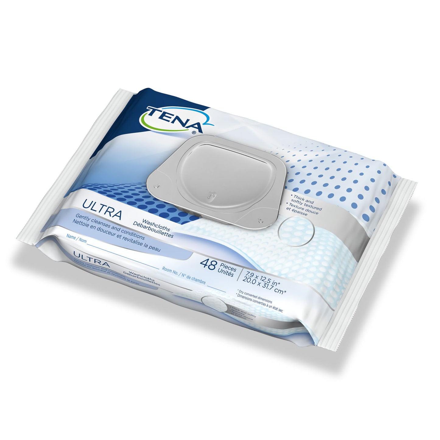 Washcloth, 7.9" x 12.5", 48/pk, 12 pk/cs (Continental US Only)