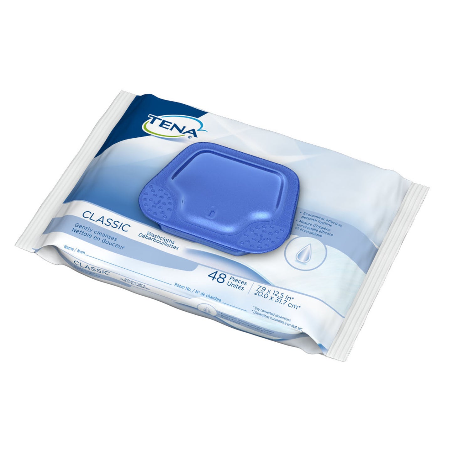 Washcloth, 7.9" x 12.5", 96/pk, 6 pk/cs (Continental US Only)