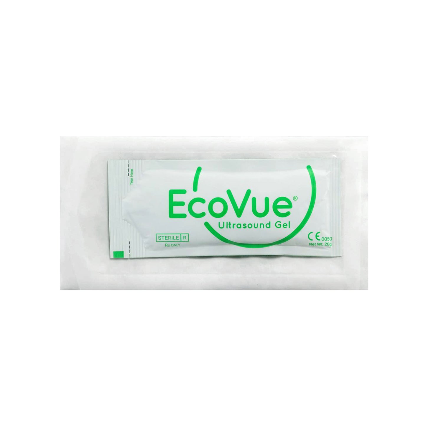 EcoVue Ultrasound Gel, 20g Packet, Sterile SafeWrap, 48/bx