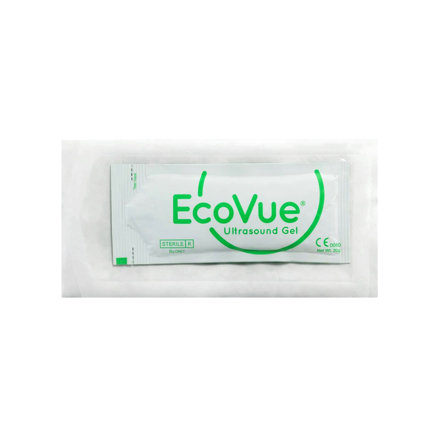 EcoVue Ultrasound Gel, 20g Packet, Sterile SafeWrap, 48/bx