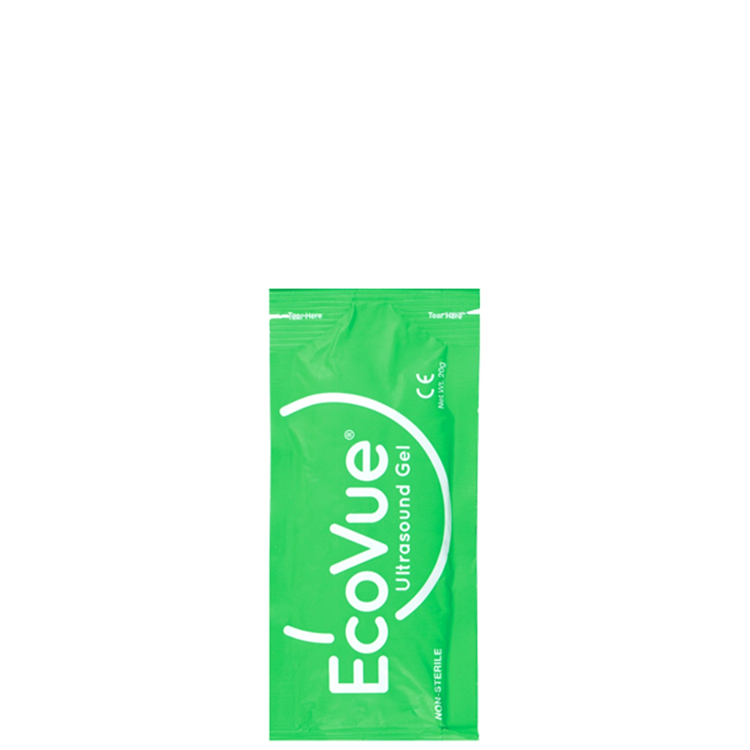 EcoVue Ultrasound Gel, 20g Packet, Non-Sterile, 100/bx