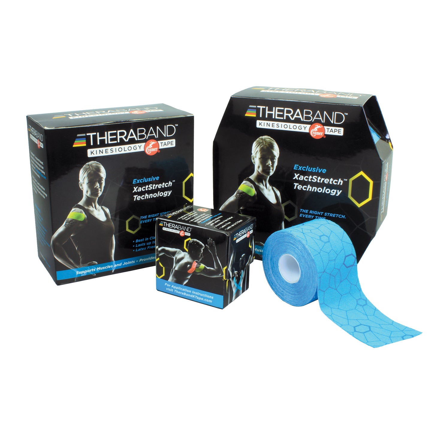 Kinesiology Tape, Bulk Continuous Roll, Large Dispenser Box, 2" x 103.3ft, Beige/ Beige Print, Latex-Free, 6/cs (091283) (US Only) (Part Number Change COMING SOON)