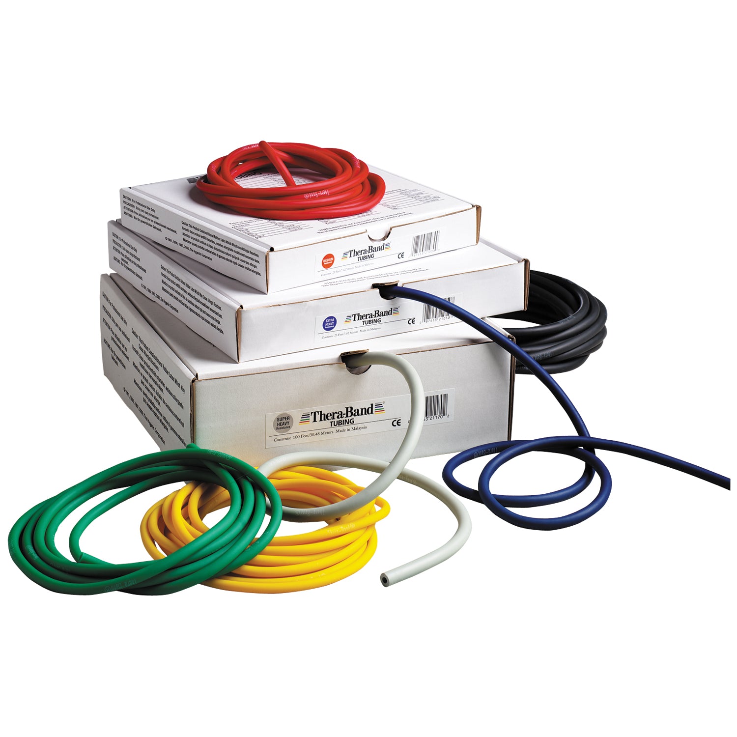 Resistance Tubing, Tan/ X-Thin, 100 ft Dispenser Box, 6 ea/cs (020047) (US Only) (Part Number Change COMING SOON)