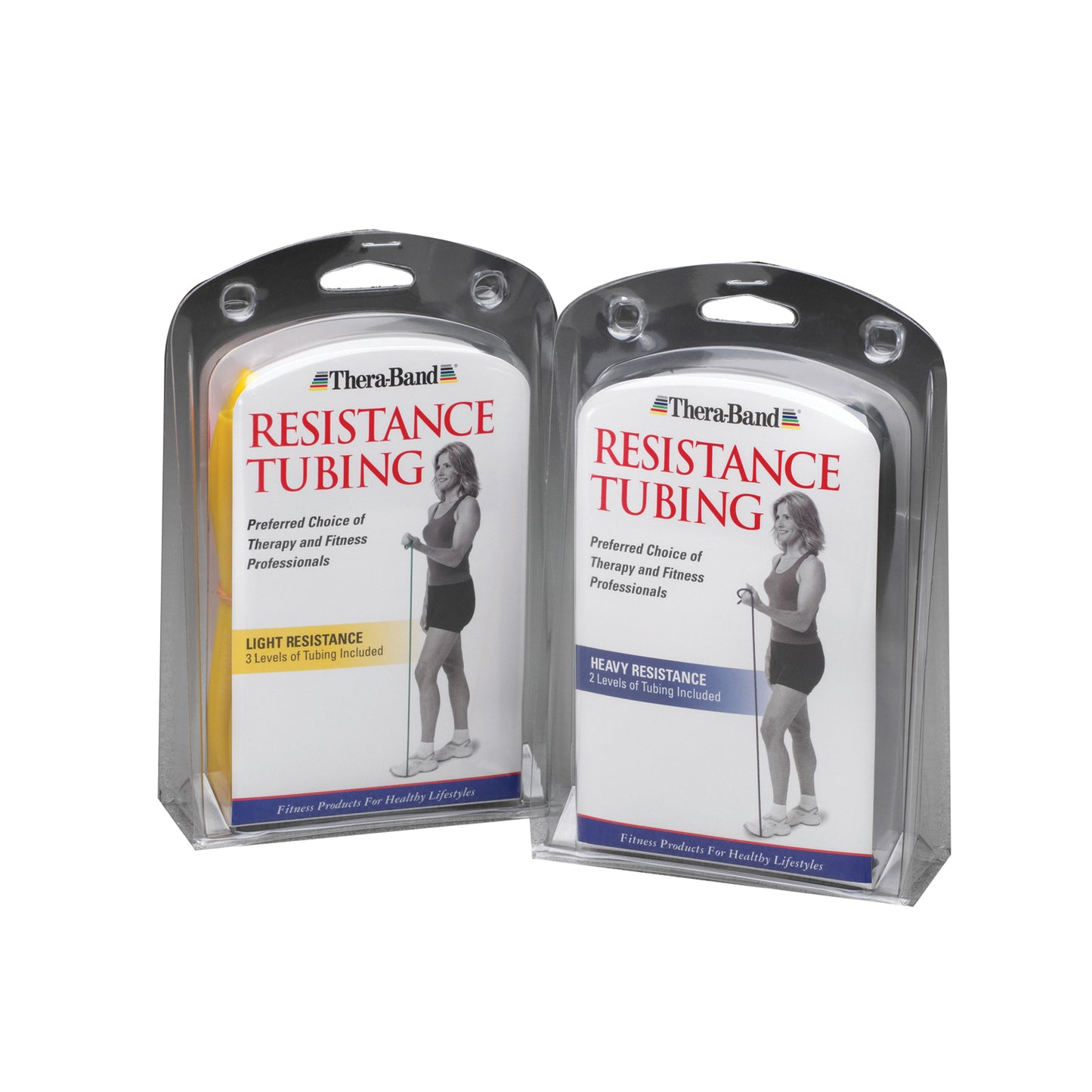 Resistance Tubing, Light (Yellow, Red & Green), 5 ft Cut Lengths in Retail Clam-Shell Packaging, 12 ea/cs (US Only) (Part Number Change COMING SOON)