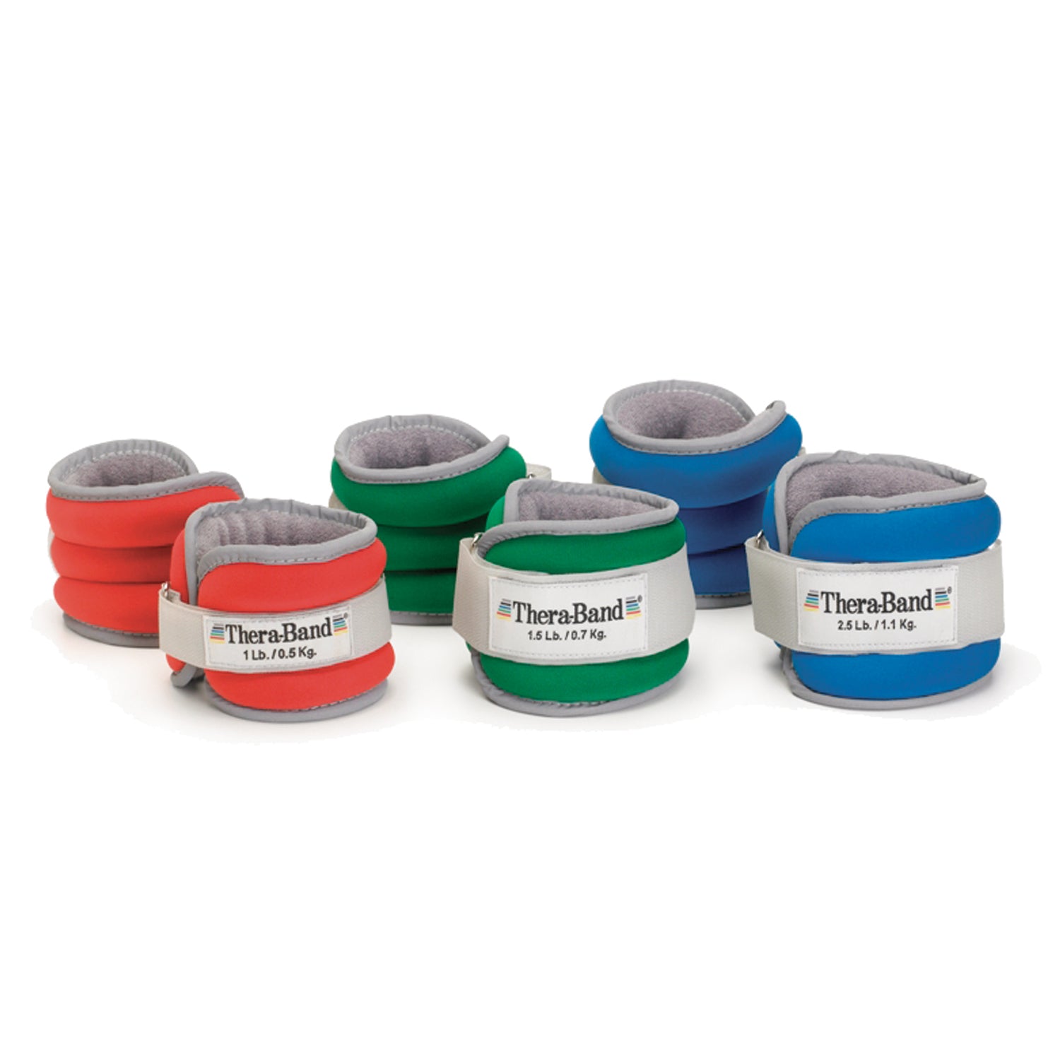 Ankle & Wrist Weight Set, Green, 3 lb Pair (1.5 lb. ea), Retail Packaged, Individually Packed 2 per Container with Safety Instructions, 12 ea/cs (US Only) (Part Number Change COMING SOON)