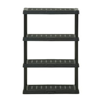 Stackable Shelf Bin, 18" x 8.25" x 7", Black, 6/ctn (DROP SHIP ONLY)