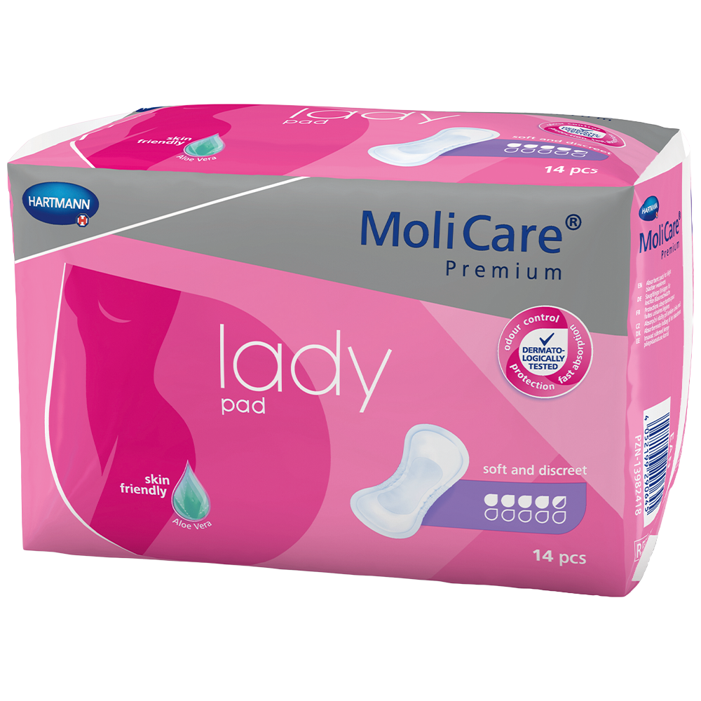 Mini Bladder Control Pad, 10_" x 4_", 14/pk, 18 pk/cs