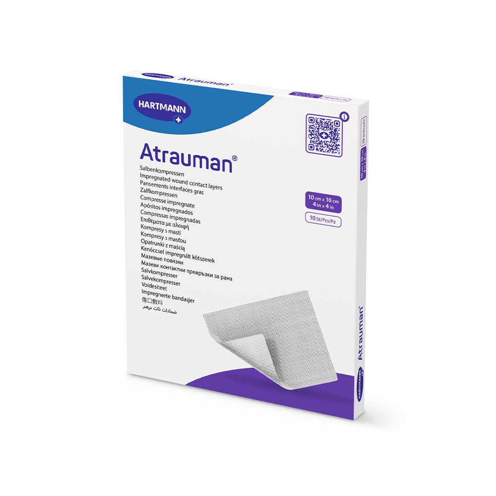 Wound Dressing, Impregnated, 4" x 4", 10/bx