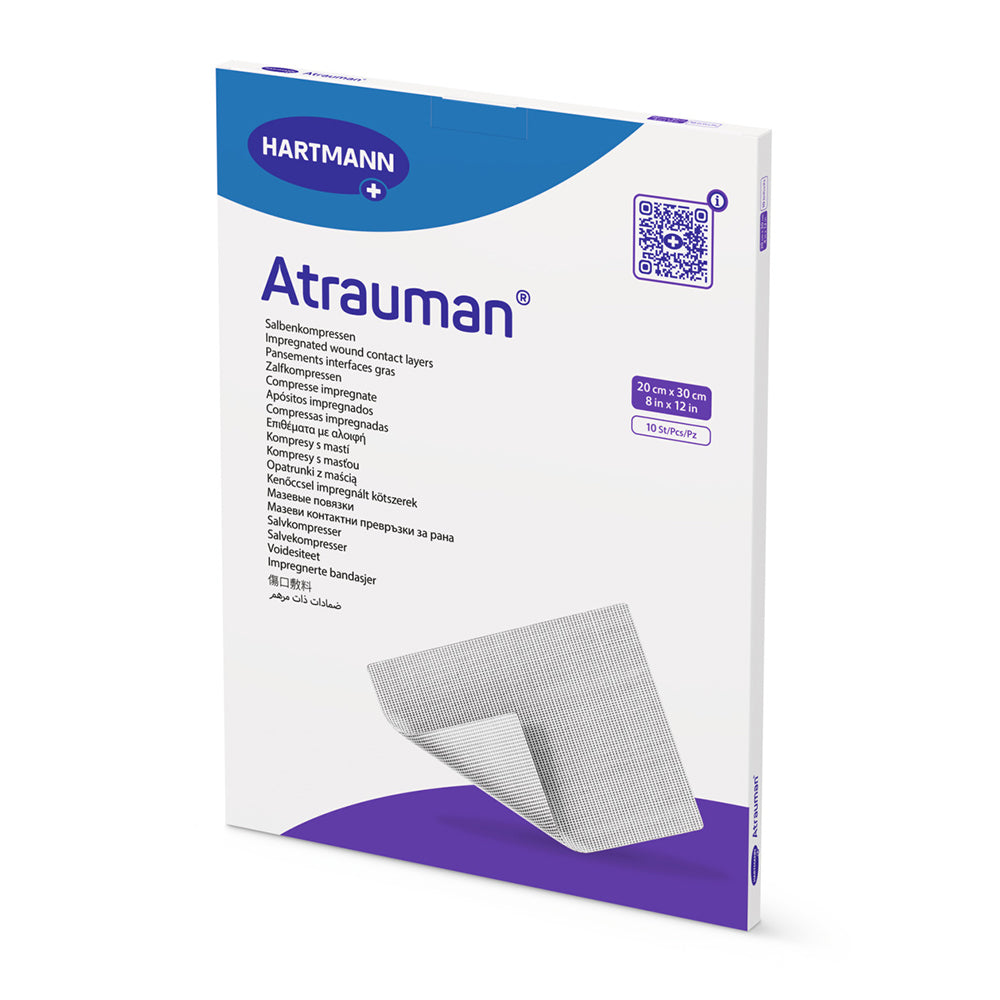 Wound Dressing, Impregnated, 8" x 12", 10/bx