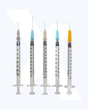 Tuberculin Syringe, 1cc with Needle, 26G x 3/8", Low Dead Space Plunger, Luer Slip,  100/bx, 10 bx/cs