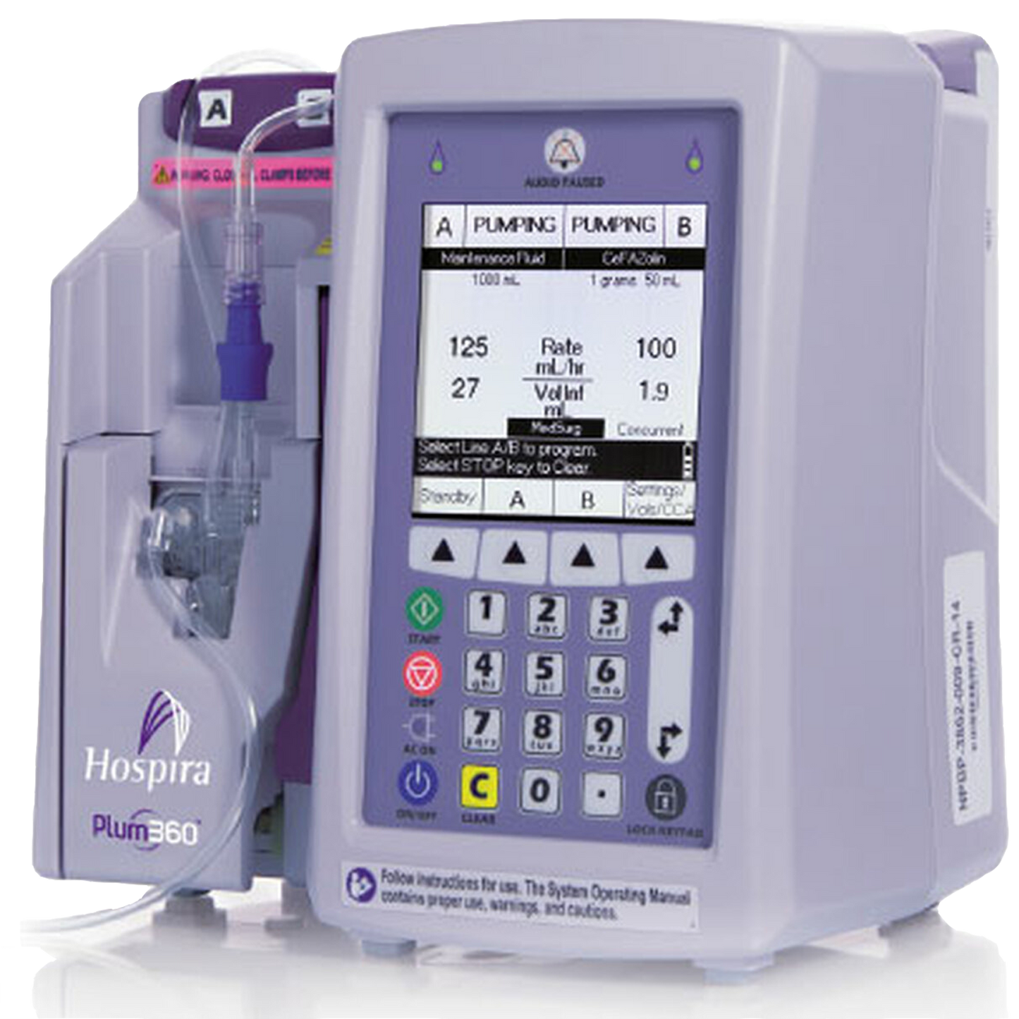 Infusion Pump, Certified Refurbished, w/1 Year Warranty (DROP SHIP ONLY) (Freight Terms are Prepaid & Add to Invoice-Contact Vendor for Specifics)