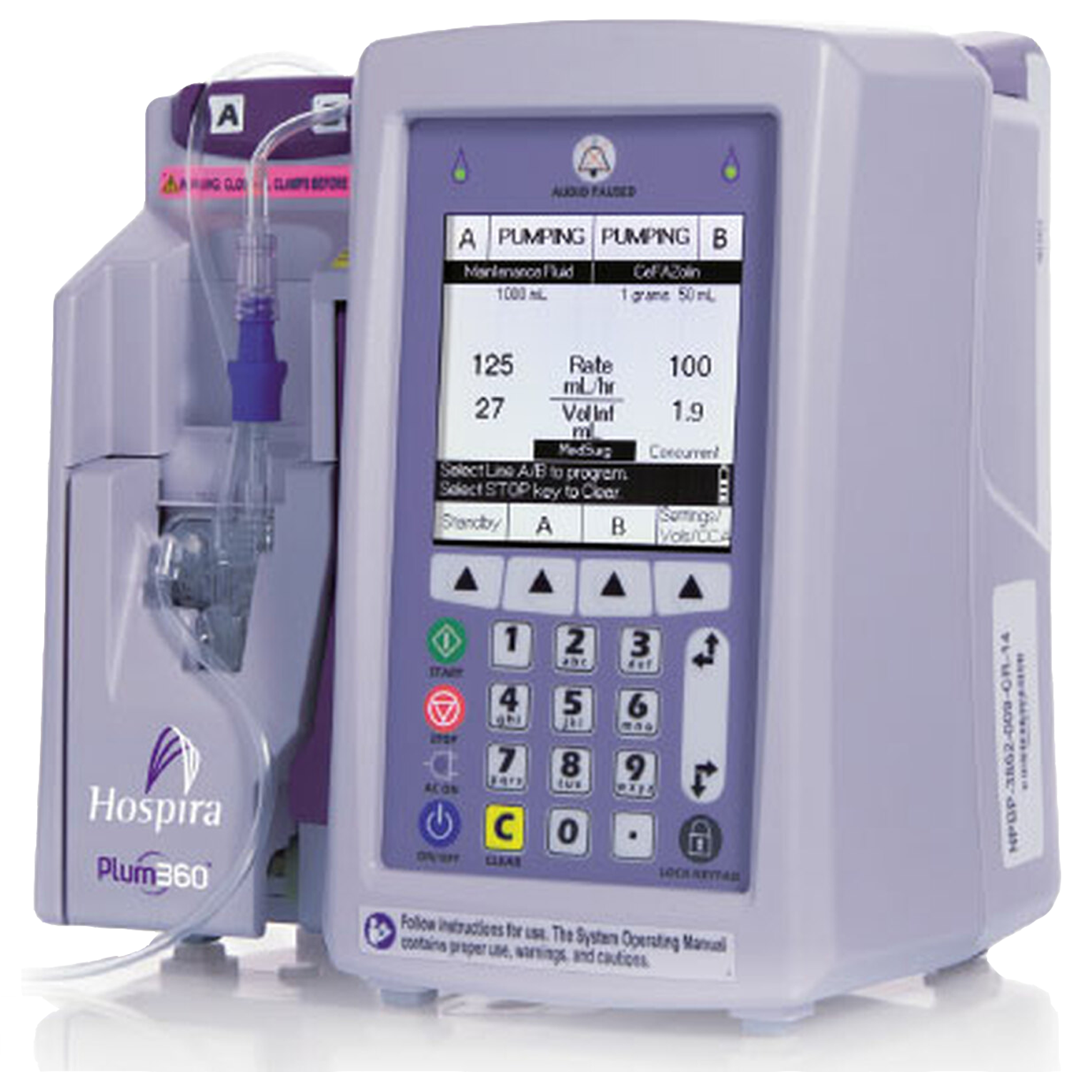 Infusion Pump, Certified Refurbished, w/1 Year Warranty (DROP SHIP ONLY) (Freight Terms are Prepaid & Add to Invoice-Contact Vendor for Specifics)