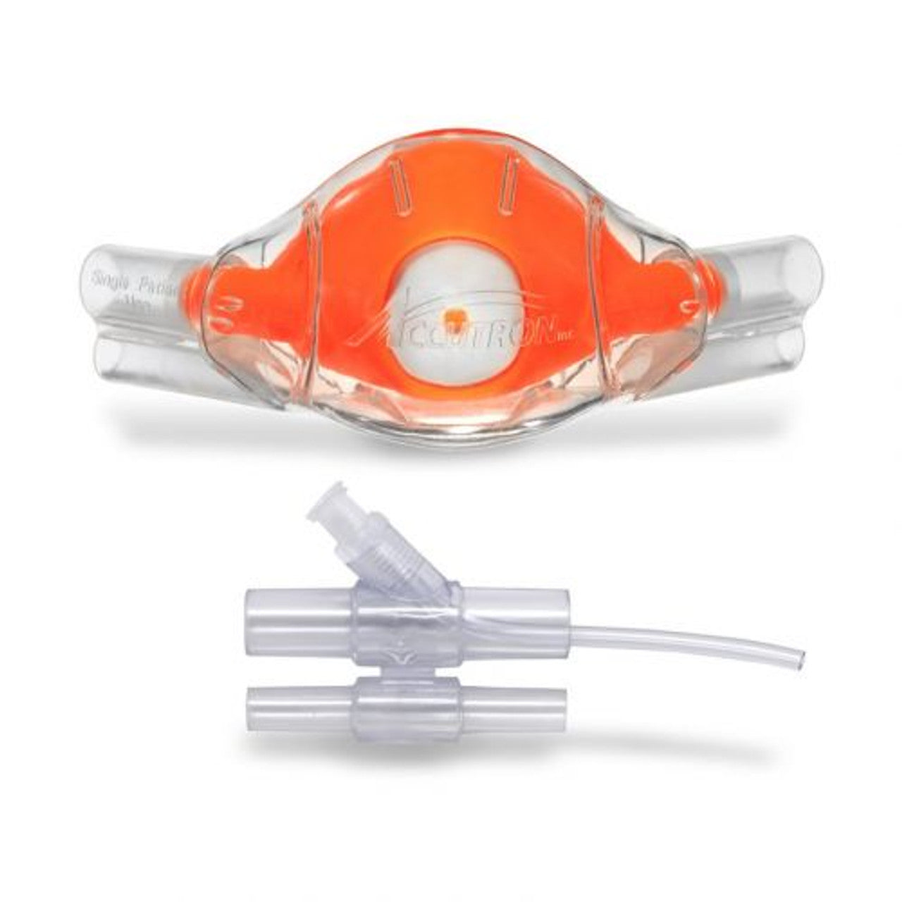 ClearView Nasal Mask and Capnography Bundle, Adult, Outlaw Orange, 12/pk