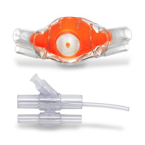 ClearView Nasal Mask and Capnography Bundle, Pediatric, Outlaw Orange, 12/pk