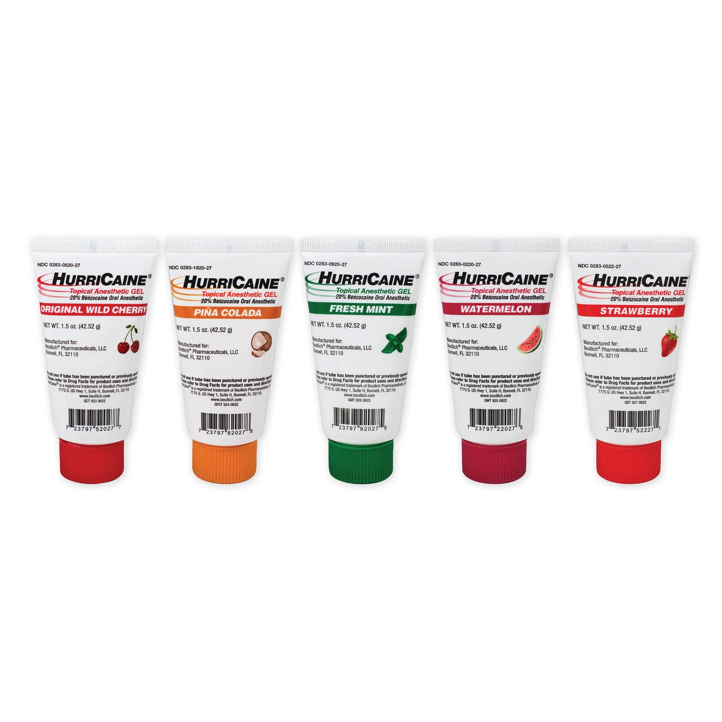 Topical Anesthetic Gel, 1.5oz Tube, Watermelon (US Only)