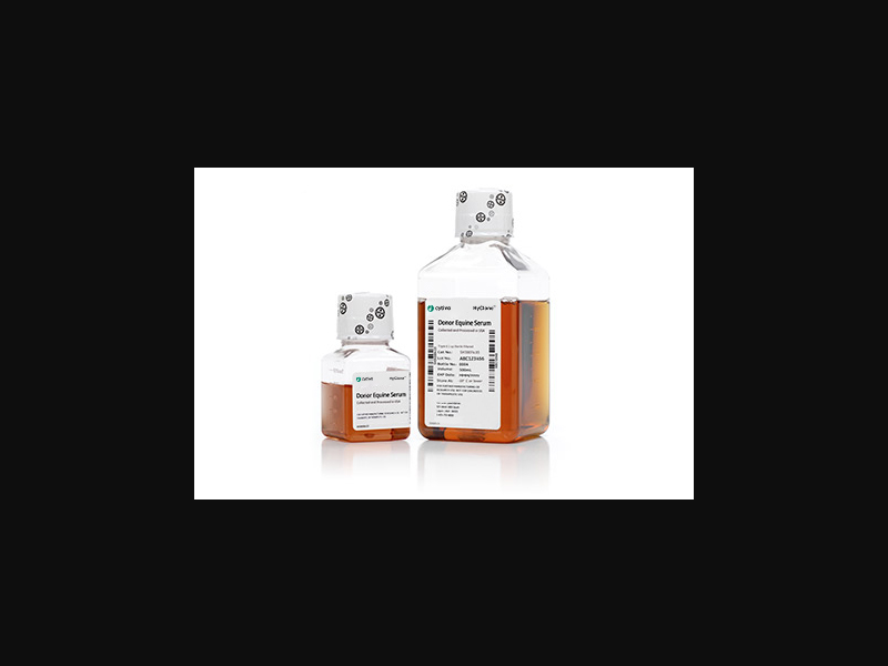 HyClone Donor Equine Serum, 500 mL (Ships on Dry Ice) (Item is Non-Returnable) (DROP SHIP ONLY)