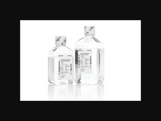 HyClone Phosphate Buffered Saline Solution, 1X, 0.0067M PO4, without Calcium, Magnesium, Phenol Red, 6 x 500 mL (Item is Non-Returnable)
