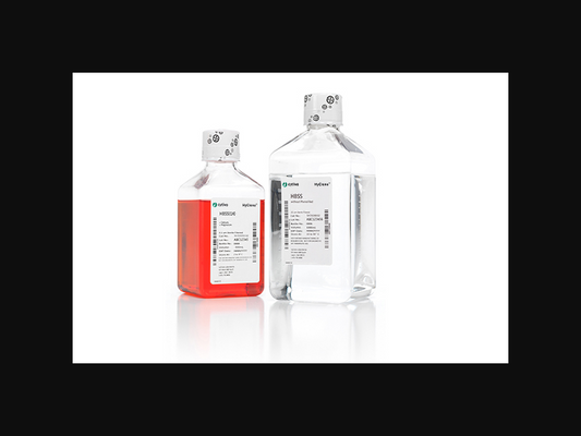 HyClone Hank's 1X Balanced Salt Solutions, 1X, with Calcium, Magnesium, without Phenol Red, 1000 mL (Item is Non-Returnable)