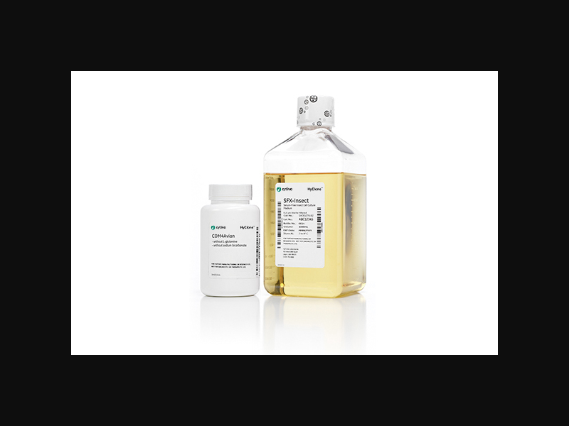HyClone SFX-Insect Cell Culture Powdered Medium with L-Glutamine, without Sodium Bicarbonate, 10 L (Must be Refrigerated; Ships on Ice) (Item is Non-Returnable) (DROP SHIP ONLY)