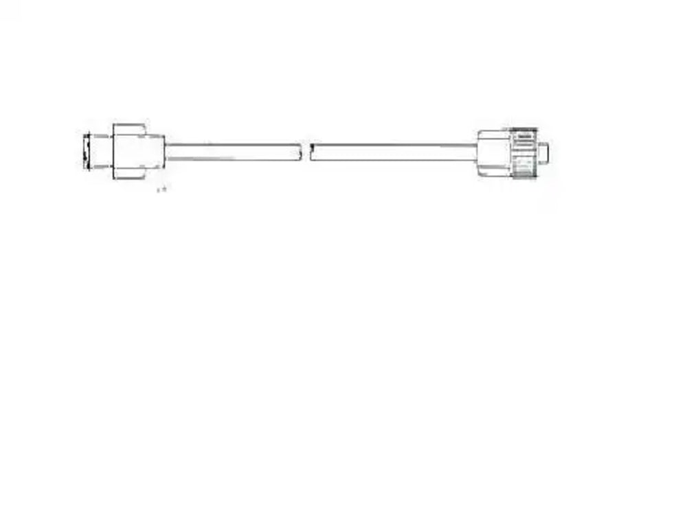 PVC Pressure Monitoring Tubing, 24", Male/ Female Luer Lock, 25/cs (US Only)