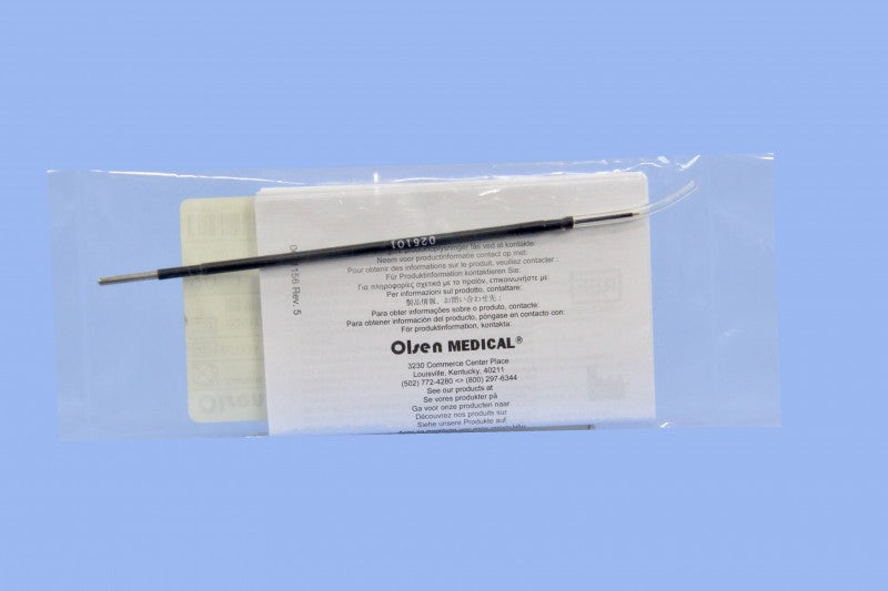 Olsen Needle Electrode, 2-3/4 in, 70 mm, Reusable