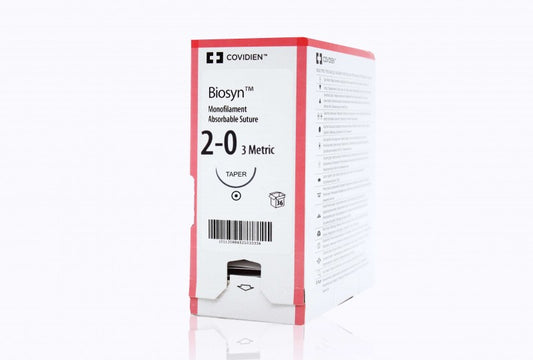 Suture, Taper Point, Size 2-0, Violet, 30", Needle GS-21, _ Circle, 3 dz/bx (Continental US Only)