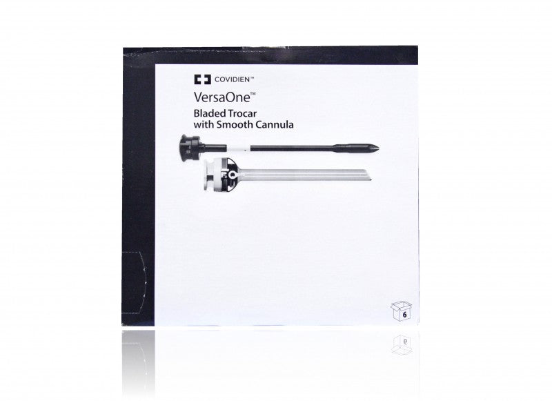 Bladed Trocar, 12 mm, with Smooth Cannula, 150mm, 6/bx (Continental US Only)