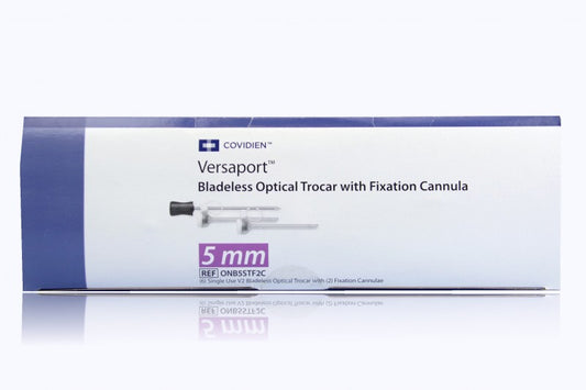 Optical Trocar, 5 mm, with Dual Fixation Cannula, Standard, 6/bx (Continental US Only)