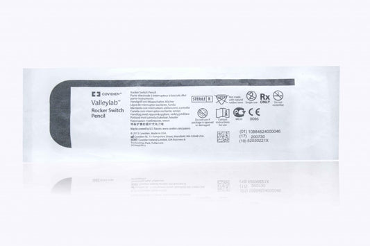 Electrosurgical Pencil, Rocker Switch & Disposable Blade Electrode & 10 ft cord, 50/cs (Continental US Only)