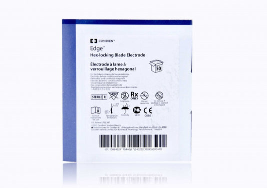 Coated Blade Electrode, 6.35cm (2_"), For All Valleylab Hex-Locking Pencils, 50/cs (Continental US Only)