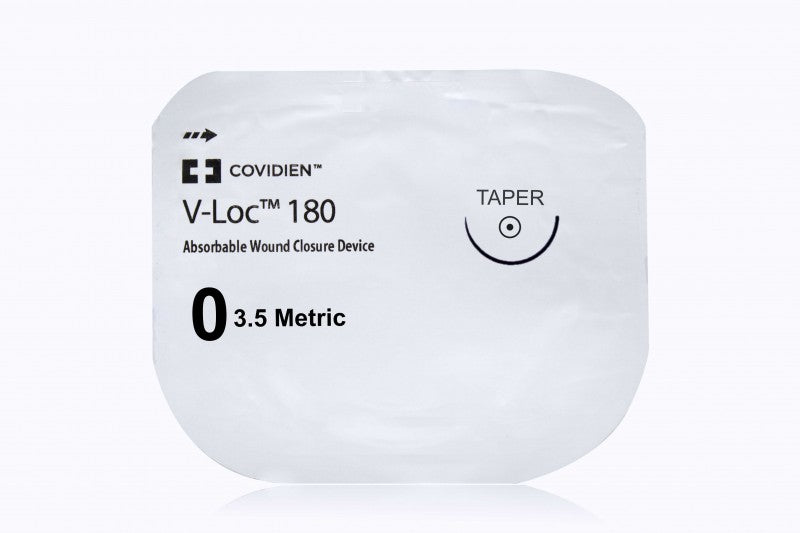 V-Loc 180 Suture, 1/2 Circle, Size 0-0, 24", Absorbale, Green, Needle GS-21, 1 dz/cs (Continental US Only)
