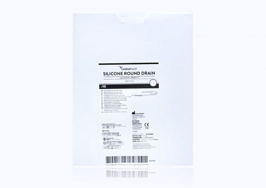 Round Silicone Drains, No Trocar, 10FR, 1/8, End Perforation, 10/bx, 8 bx/cs (Continental US Only)